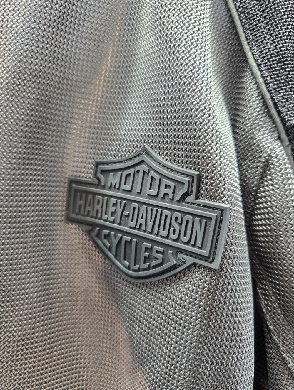 Harley Davidson Men's Large Nylon Riding Jacket Racing Mesh - Picture 4 of 8